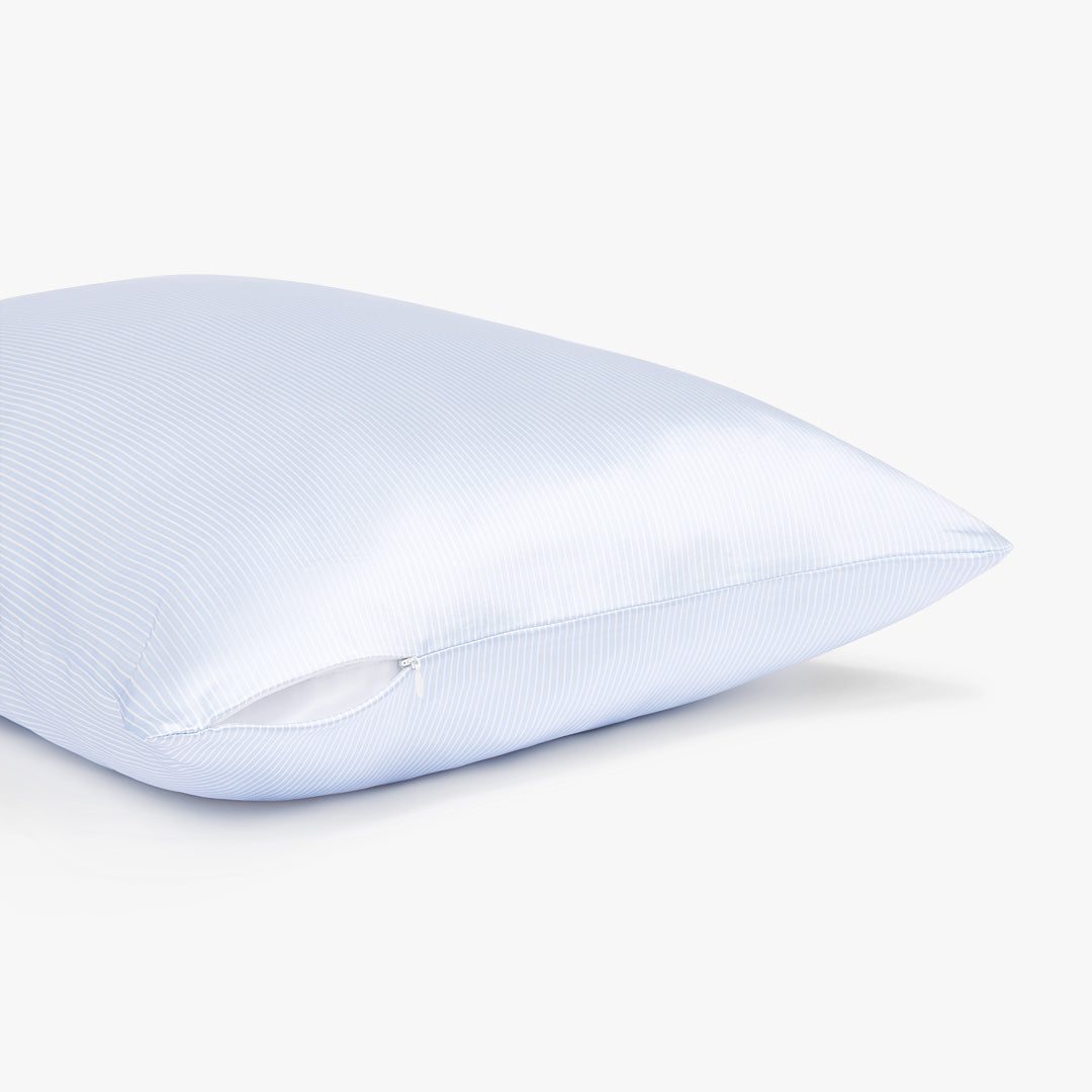 Premium Silk Pillowcase-Life in Blue
