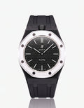 Rubber Strap & Case For AP x Swatch Royal Pop Ocho Negro