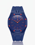 Rubber Strap & Case For AP x Swatch Royal Pop Orenji Hachi