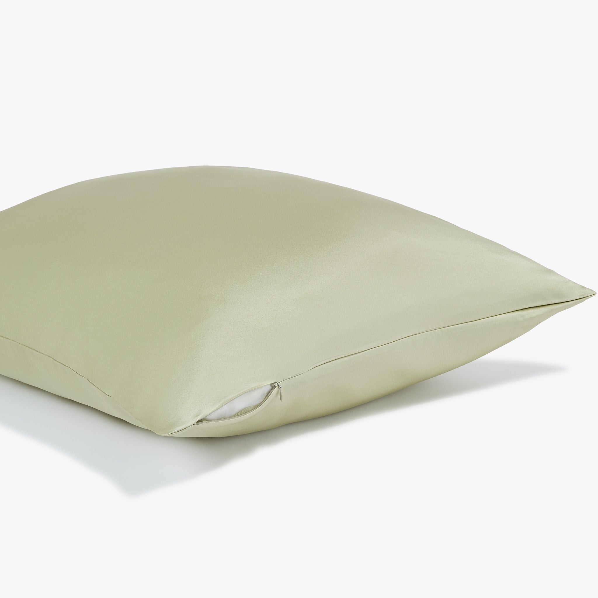 Premium Silk Pillowcase-Olive Glow
